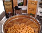 A picture of step 2 of Toasted Chickpeas.
