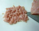 A picture of step 4 of Easy Pan-Fried Chicken Breast and Japanese Leek.