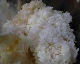 Foto langkah ke 4 dari resep Bubur Ayam Kaldu Kuning (Nasi Sisa).