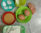 Gambar langkah 1 resipi KEK MINYAK 2 TELUR (no mix).