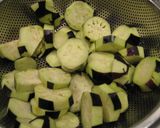 A picture of step 1 of Super Quick and Easy! Mille-Feuille Style Eggplant Pot Stickers.