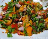 A picture of step 10 of Spicy tomato salad.
