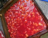A picture of step 4 of Cherry Cobbler.