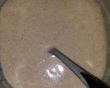 A picture of step 4 of CC'S fall spiced pancakes.