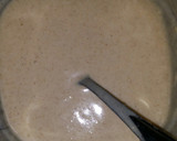 A picture of step 4 of CC'S fall spiced pancakes.