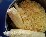 Hình bước làm 1 của món Sữa bắp