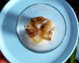 Párolt almás vaníliapuding recept fázis 3 fotója
