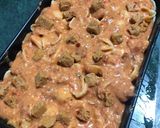 A picture of step 3 of Shell Cheesy baked pasta.
