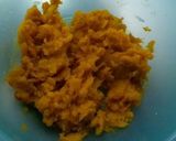 A picture of step 1 of Kabocha Cake.