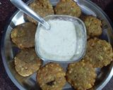 A picture of step 4 of Sago vada.