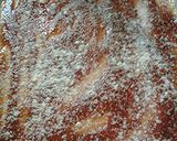 A picture of step 8 of Cornbread pizza.