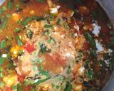 A picture of step 4 of Veg briyani.