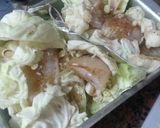 A picture of step 3 of HCG Diet meal 10: lemon grass, cabbage and fish.