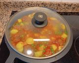Foto del paso 5 de la receta Albóndigas XL en salsa jardinera