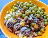 Foto del paso 6 de la receta: Arroz con verduras y carne molida de res