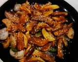 A picture of step 7 of Potato Honey Chilli.