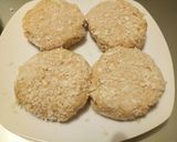 A picture of step 2 of Chickpea burger alla Fluffy.