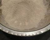 A picture of step 1 of Water Chestnut instant Sevai with coconut milk.