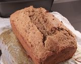 A picture of step 5 of Banana bread (no dairy, no egg, no sugar).