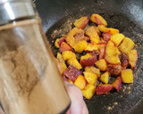 Foto del paso 5 de la receta: 🍑🫙 Chía pudding con duraznos tibios a la canela 🫙🍑 Sin endulzantes añadidos