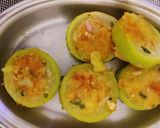 A picture of step 7 of Stuffed bottle gourd ghiya.