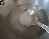 A picture of step 1 of Malpua with Rabri.