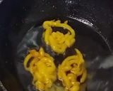A picture of step 2 of Suji Jalebis.