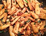 A picture of step 2 of Honey glazed sweet potato.