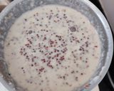 A picture of step 1 of Ragi dosa (healthy millet dosa).