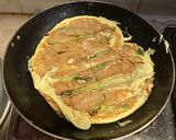 Foto langkah ke 6 dari resep Pajeon / Pancake Daun Bawang Korea.