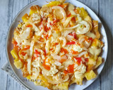 Foto langkah ke 6 dari resep Pizza Roti Tawar.