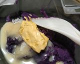 Foto langkah ke 2 dari resep Bakpao Labu Kuning Isi Ubi Ungu Keju (1210).