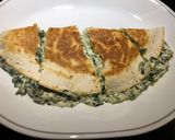 A picture of step 8 of Creamy Spinach Quesadillas.
