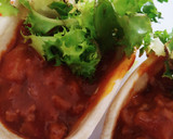 Foto del paso 3 de la receta: Mini burritos con mezclum y queso sin lactosa