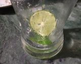 A picture of step 1 of Lemon Chilli Sarbat.