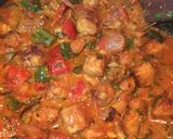 A picture of step 13 of Soya Tikka Masala.