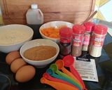A picture of step 1 of Pumpkin Bread.