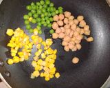 A picture of step 3 of Corn with smashed potatoes.