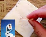 A picture of step 1 of Okay! Cheese Olaf From Frozen.