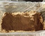 A picture of step 11 of Orange Milk Chocolate and White Chocolate Mousse Torte.