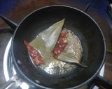 A picture of step 7 of Panchmail Dal.