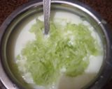 A picture of step 2 of Cucumber Raita.