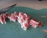 A picture of step 2 of Herb & Shiitake Cheese Omelette.