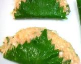 A picture of step 2 of Sanga-yaki (A Chiba Speciality) Made with Minced Chicken.
