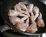 A picture of step 11 of Pan Fried, Not Deep Fried Stuffed Chicken Wings (Chicken "Gyoza").