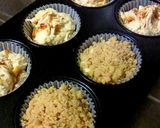 A picture of step 9 of Caramel Crumble Muffins.