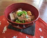 A picture of step 6 of My Family's Chunky and Filling Pork Miso Soup!!.