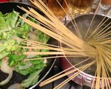 A picture of step 3 of Spring Cabbage & Tuna Soy Milk Pasta.