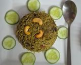 पालक राइस रेसिपी चरण 8 फोटो