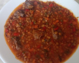 Foto del paso 3 de la receta: Lentejas estofadas con galta de cerdo